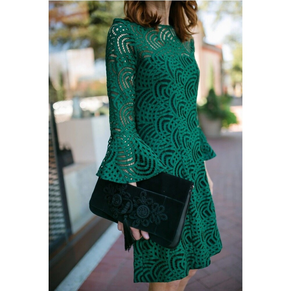 $674 NWT! Anne Fontaine Lace Cocktail Dress FR 40 US 8